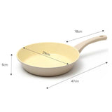 Giorno Felice IH Frypan 28cm Ceramic Non-Stick Frying Pan Induction - Extra Image
