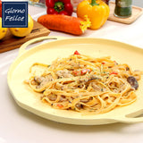 Giorno Felice IH Griddle Pan 34cm Round Ceramic Non-Stick Camping Korean Stew - Front View