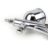 Air Brush Spray Gun Dual Action Mirco Air Control Kit 0.2mm - 45-Degree Angle