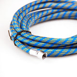 Air Brush Hose Rubber Braided Compressor 1/8in 3M - Side View