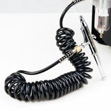 2X Air Brush Hose Coiled Retractable Compressor 1/8in 3M - Rear View