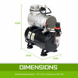 Air Brush Compressor for Air Brush Spray 1/6HP 3L - Extra Image