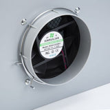 Portable Exhaust Fan Air Brush Spray Booth with LED - Rear View
