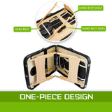 Wooden Portable Massage Table Bed 3 Fold 70cm BLACK - Extra Image