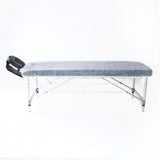 15pcs Disposable Massage Table Sheet Cover 180cm x 55cm - Top-Down View