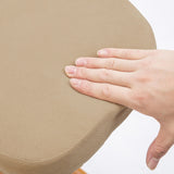 Ergonomic Adjustable Kneeling Chair BEIGE - Rear View