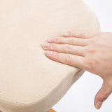 Ergonomic Adjustable Kneeling Chair WHITE - Rear View