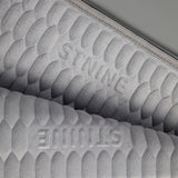 15 inch Laptop Sleeve Padded Travel Carry Case Bag L size LUKE GREY - Close-Up Angle