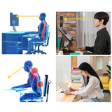 Adjustable Laptop Stand Foldable Tablet Book PC Holder Desk WHITE - Extra Image