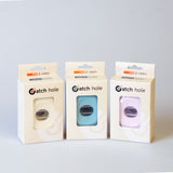 Door Stopper Wall Mount Door Stop Adhesive Catch Hole Advanced BLUE - Close-Up Angle