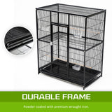 Bird Cage Parrot Aviary MELODY 137cm - 45-Degree Angle