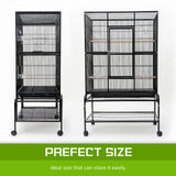 Bird Cage Parrot Aviary MELODY 137cm - Rear View
