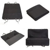 XXL Pet Dog Car Boot Seat Cover Waterproof Mat BLACK - Top-Down View