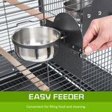 Bird Cage Parrot Aviary TENOR 203cm - Close-Up Angle