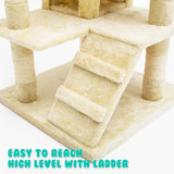 Cat Tree Multi Level Scratcher SOHO 130cm BEIGE - Extra Image