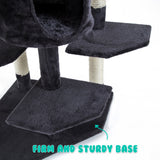 Cat Tree Multi Level Scratcher PARALA 201cm GREY - Extra Image