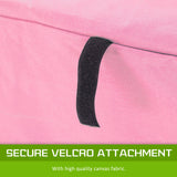 Cage Cover Enclosure for Wire Dog Cage Crate 24in PINK - 45-Degree Angle