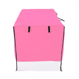 Cage Cover Enclosure for Wire Dog Cage Crate 24in PINK - Close-Up Angle
