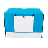 Cage Cover Enclosure for Wire Dog Cage Crate 48in BLUE - Extra Image