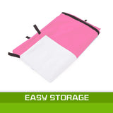 Cage Cover Enclosure for Wire Dog Cage Crate 48in PINK - Low Angle