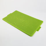 Pet Dog Potty Tray Training Toilet + 1 Grass Mat 69cm x 43cm - Low Angle