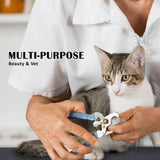 Paw Mat Pet Grooming Salon Table 78cm Adjustable Foldable Mobile for Commercial BLACK - Close-Up Angle