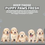 Dog Pet Potty Tray Training Toilet Detachable Wall T2 GREY - Close-Up Angle