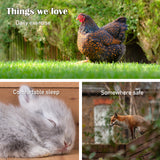 Rabbit Hutch Chicken Coop 204 x 45 x 85cm 2 Storey Cage Mansion - Extra Image