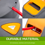 Automotive Air Hose Retractable Reel Wall Mounted 10m - Rear View