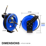 Air Hose Retractable Rewind Reel Automotive Industrial 15m - Extra Image