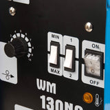 MIG Gasless Welder Portable Welding Machine 130Amp - Side View