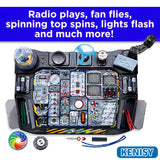 Tronex 328+ Advanced Electronics Learning Kit for Kids - Interactive STEM Circuit Board Toy - Side View