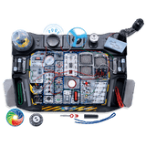 Tronex 328+ Advanced Electronics Learning Kit for Kids - Interactive STEM Circuit Board Toy - 45-Degree Angle
