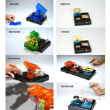 Connex 125 Scientific Challenge Set STEM Toy Build Your Own Learning Kit - Side View