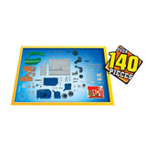 Stemnex Amazing Steam Engine STEM Toy Build Your Own Educational Construction Kit - 45-Degree Angle