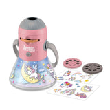 Unicorn Mini Night Light Camping Projector - Lantern Torch Kids Learning Toy - Front View