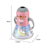 Unicorn Mini Night Light Camping Projector - Lantern Torch Kids Learning Toy - Top-Down View