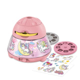 Unicorn Dreamy Sky Night Light Projector - Kids STEAM Toy - Side View
