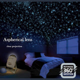 Planetarium Dome Projector - STEM Toy Space Planet Zodiac Moon Galaxy Night Lights - Side View