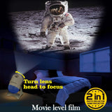 Planetarium Dome Projector - STEM Toy Space Planet Zodiac Moon Galaxy Night Lights - 45-Degree Angle