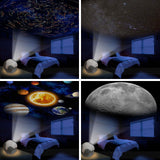 Celestial Adventure Star Projector - Space Exploration Night Light STEM Toy - Close-Up Angle