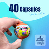 40X Puppy Club The Best Home Toy Capsules 50mm Collectible Gacha in Display Box - 45-Degree Angle