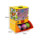 40X Kenisy Unicorn Dolls Toy Capsules 50mm Collectible Gacha in Display Box - Close-Up Angle