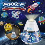 Space Capsule Projector Night Light Kids STEM Toy - Space Planet - Rear View