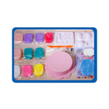 Colorato Mermaid Glow Set - Glow-in-the-Dark Super Clay DIY Craft Kit for Kids - Side View
