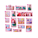 Colorato Mermaid Glow Set - Glow-in-the-Dark Super Clay DIY Craft Kit for Kids - Top-Down View