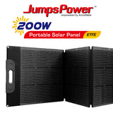200W Solar Panel Portable Charger JumpsPower Power Generator Foldable - Front View