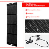 200W Solar Panel Portable Charger JumpsPower Power Generator Foldable - 45-Degree Angle