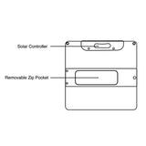 200W Solar Panel Portable Charger JumpsPower Power Generator Foldable - Extra Image
