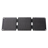 21W Solar Panel Portable Charger JumpsPower Power Generator Foldable - Low Angle
